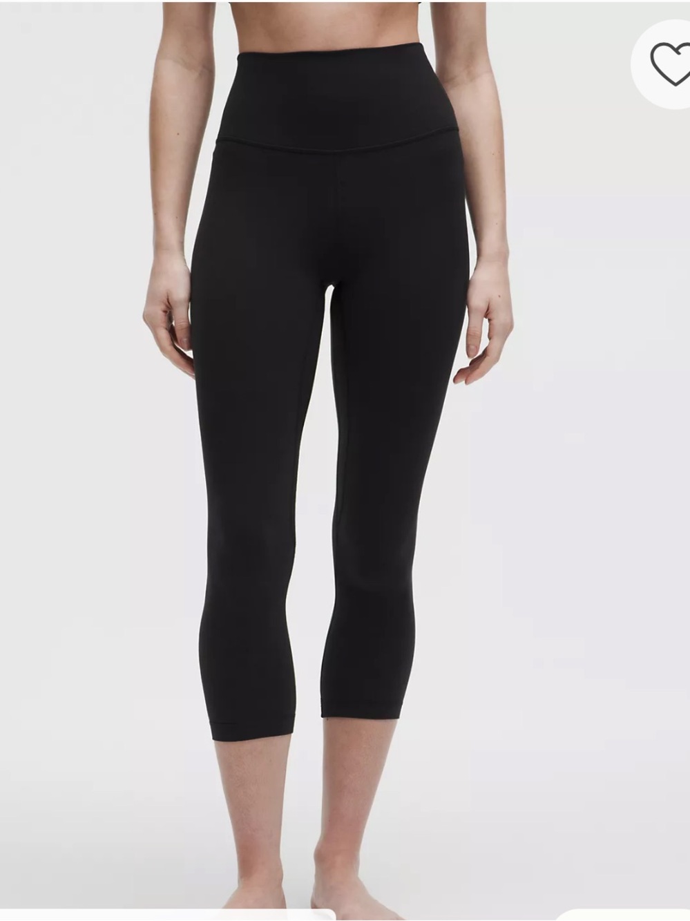 Lululemon Align high rise crop 23 inch